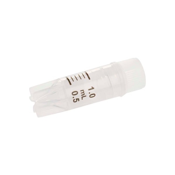Celltreat CELLTREAT 1ml CF Cryogenic Vial, Internal Thread, Self-Standing, Sterile, 100/Case 229913 - main